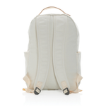 Branded Impact AWARE™ 16 oz. recycled canvas backpack