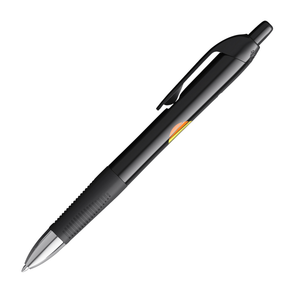 BIC® Intensity® Gel Clic Black with Black Ink