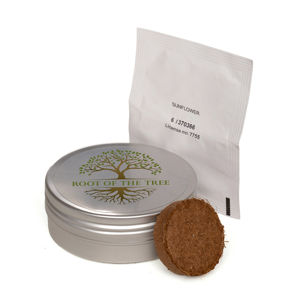 Mini Seed Tin Sunflower