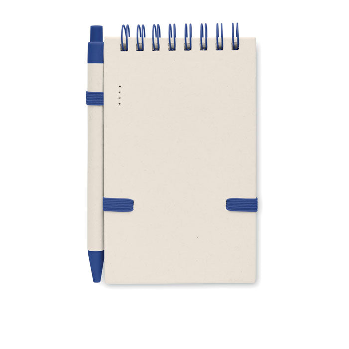 Branded A6 milk carton notebook set