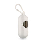 Container for pet bag w/ hook