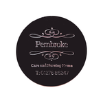 Recycled Large Leather Round Coaster