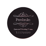 Branded Recycled Large Leather Round Coaster