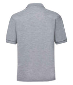 Russell Poly/Cotton Piqué Polo Shirt Light Oxford