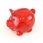 Piglet Bank Mini Single Slot Translucent piggy bank