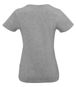 SOL'S Ladies Imperial V Neck T-Shirt Grey Marl