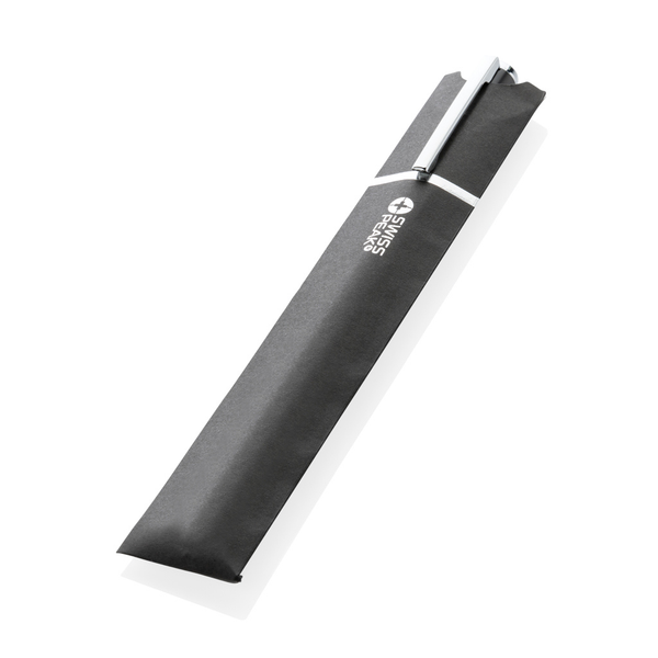 Swiss Peak Cedar RCS certified recycled aluminum pen