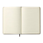 Branded A5 canvas notebook