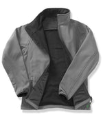 Result Core Printable Soft Shell Jacket Charcoal/Black