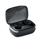 Branded TWS earbuds with charging case
