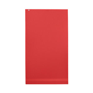Towel organic cotton 180x100cm Red