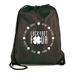 Pegasus Plus Drawstring Bags Black