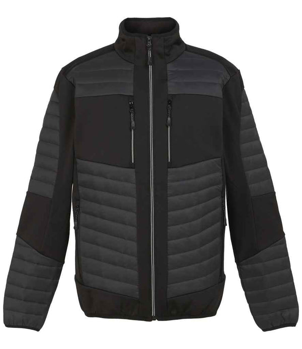 Regatta E-Volve Unisex Thermal Hybrid Jacket Ash/Black