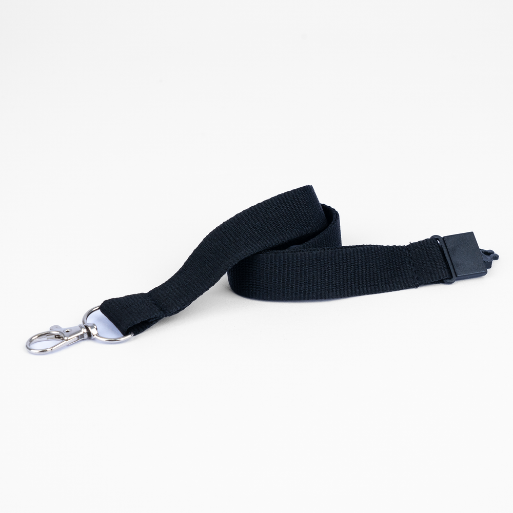 20mm Flat Polyester Lanyard