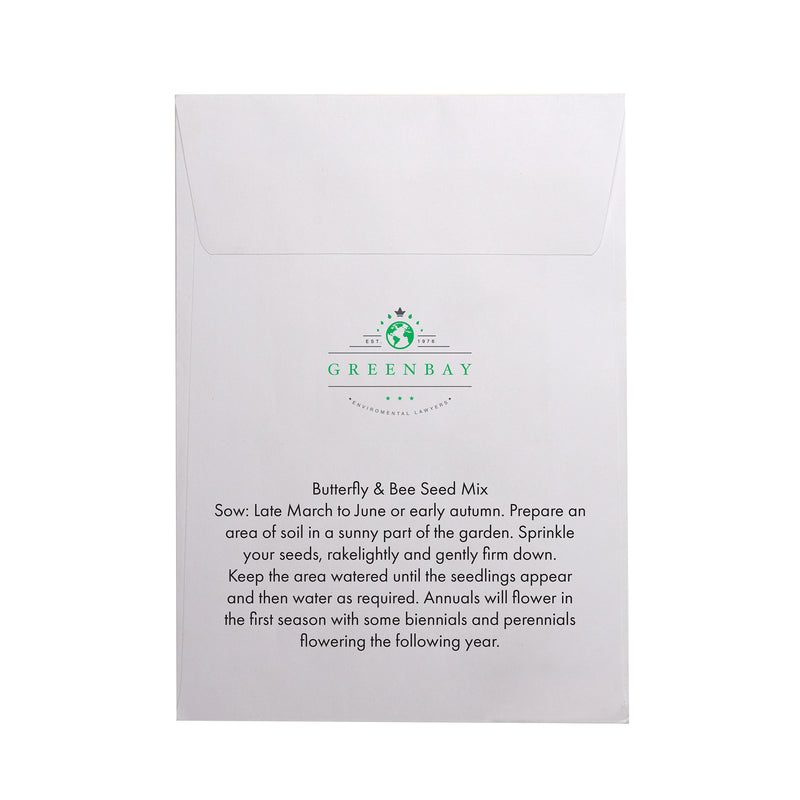 Seed Pack in White Paper Envelope