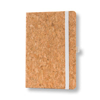 A5 cork notebook with pen