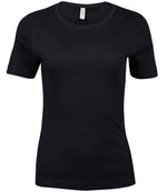 Tee Jays Ladies Interlock T-Shirt Black