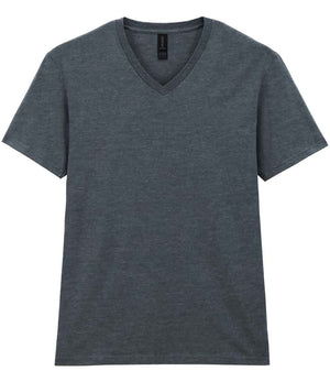 Gildan SoftStyle® V Neck T-Shirt Dark Heather