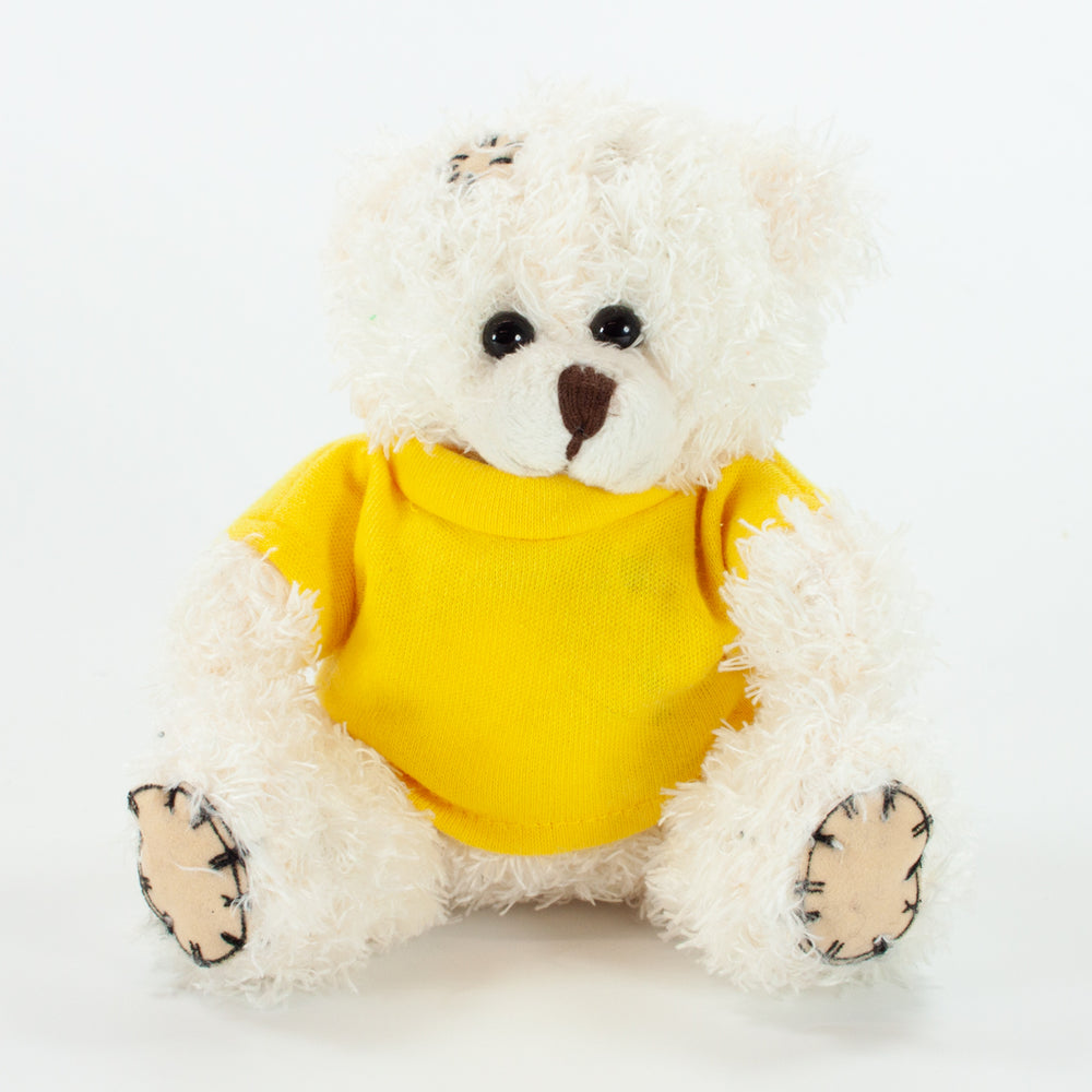 Coloured T-Shirt Bear II 12cm Paw Bear, Latte