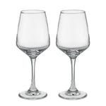 Branded Set of 2 wine glasses
