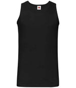 Fruit of the Loom Athletic Vest Black