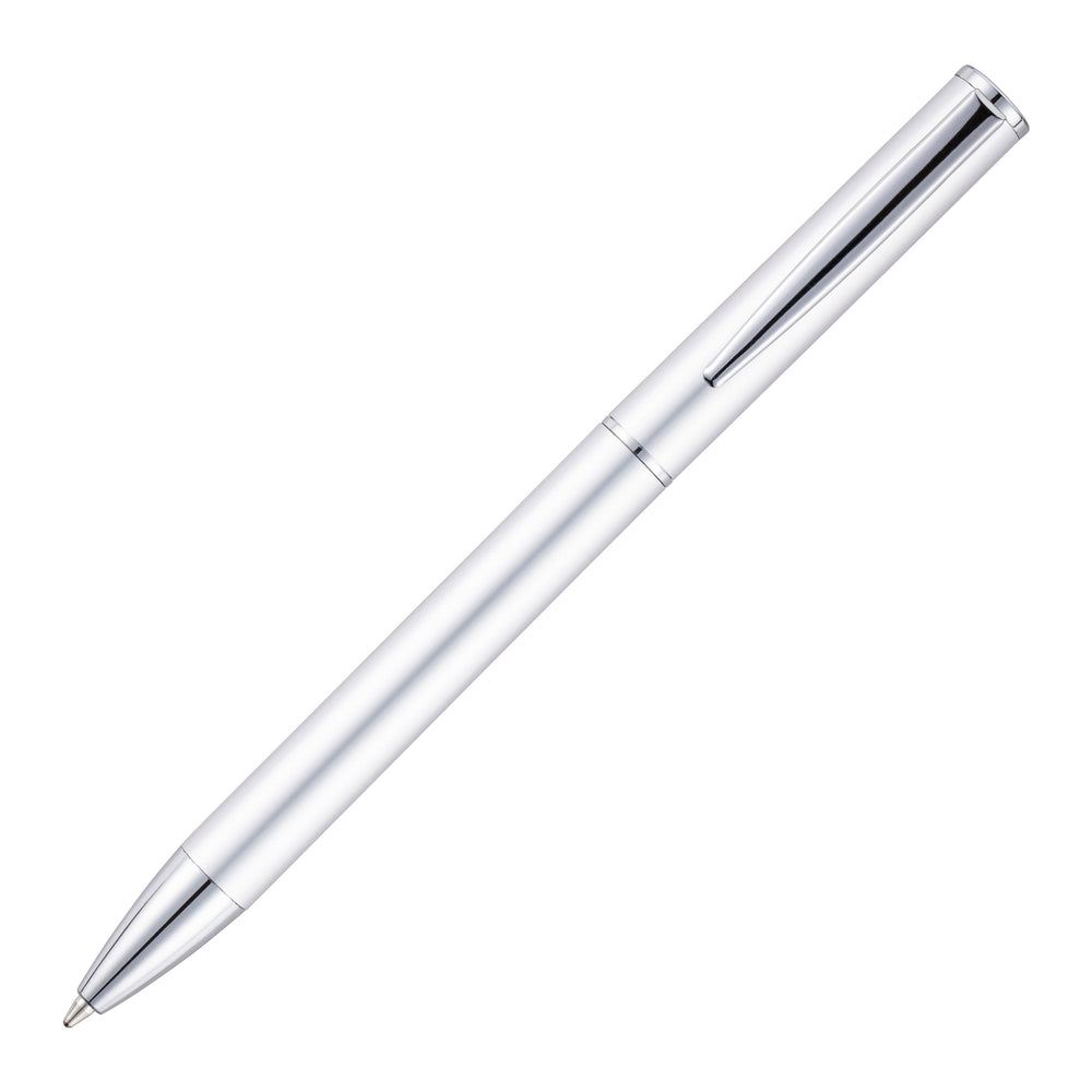 Branded CATESBY metal twist action ball pen