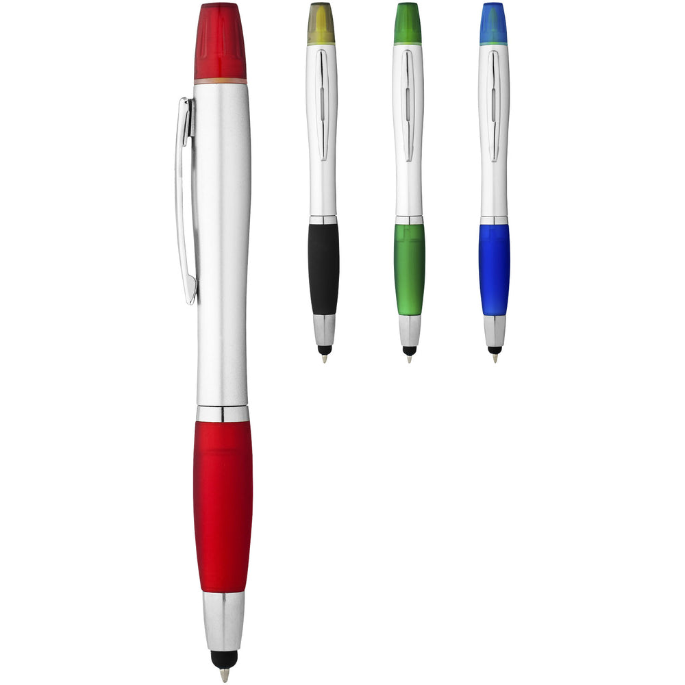 Nash stylus ballpoint pen and highlighter | Branded Stylus Pen