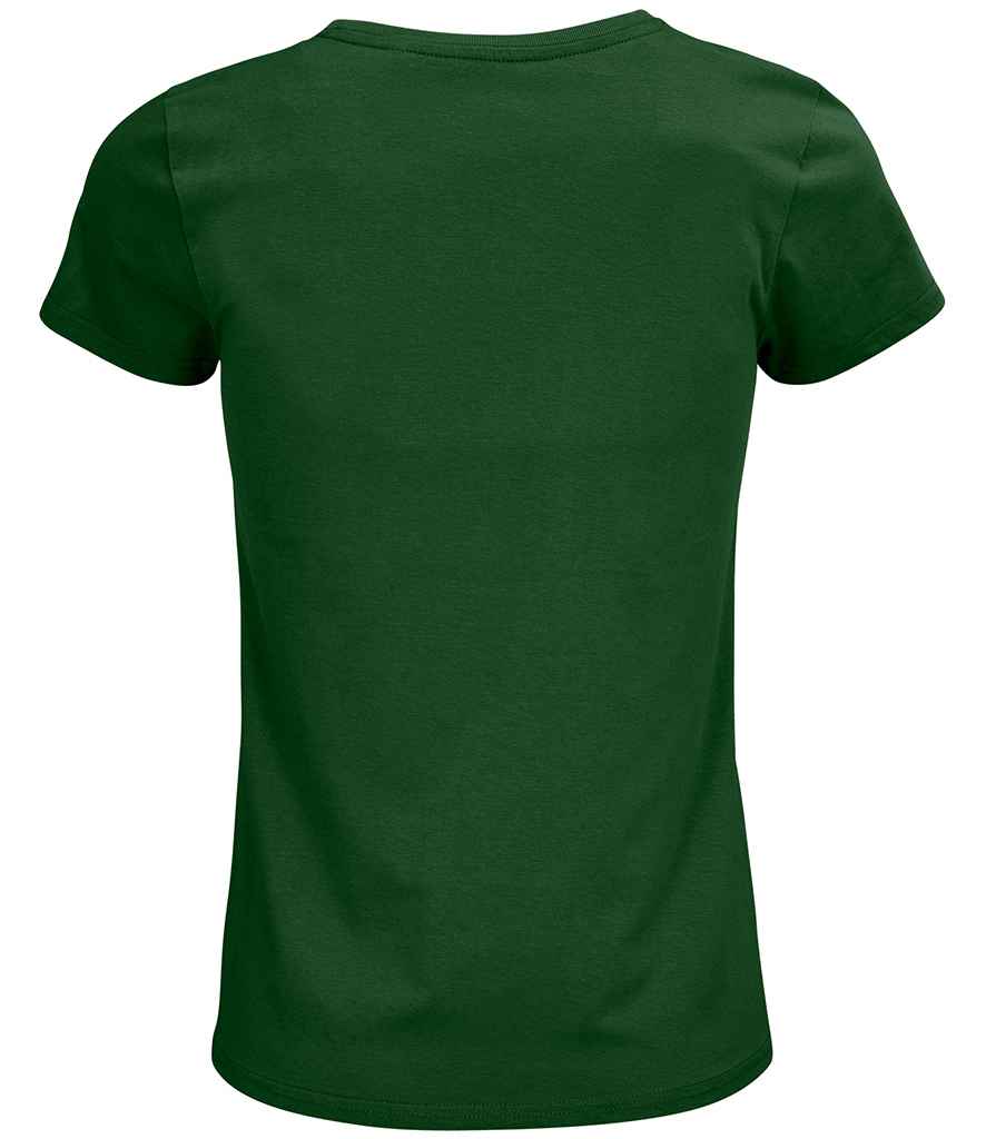 SOL'S Ladies Crusader Organic T-Shirt Bottle Green