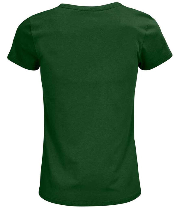 SOL'S Ladies Crusader Organic T-Shirt Bottle Green
