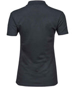 Tee Jays Ladies Luxury Stretch Polo Shirt Dark Grey