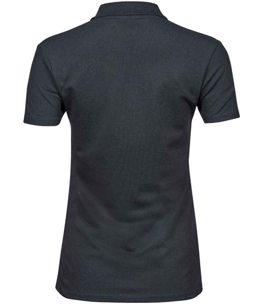 Tee Jays Ladies Luxury Stretch Polo Shirt Dark Grey