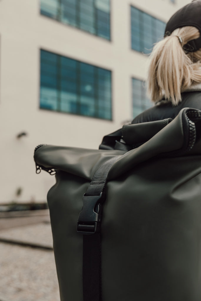 Branded VINGA Baltimore bike bag