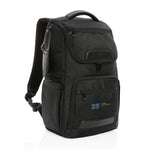 Branded Swiss Peak AWARE™ RPET Voyager 15.6" laptop backpack