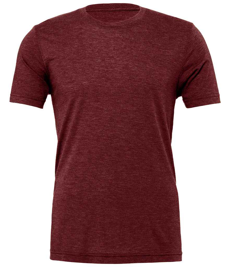 Canvas Unisex Tri-Blend T-Shirt Cardinal Red Tri-Blend