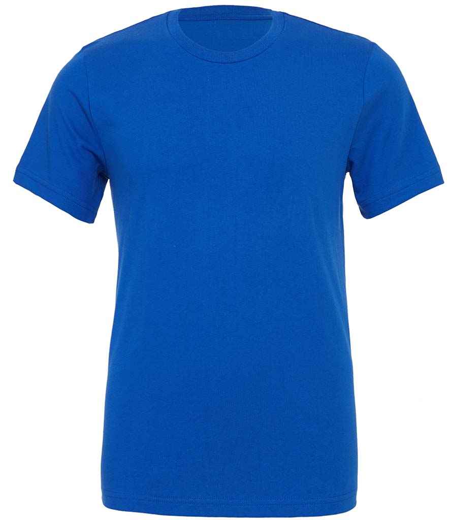 Canvas Unisex Crew Neck T-Shirt Royal Blue