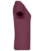 Fruit of the Loom Lady Fit Original T-Shirt Burgundy