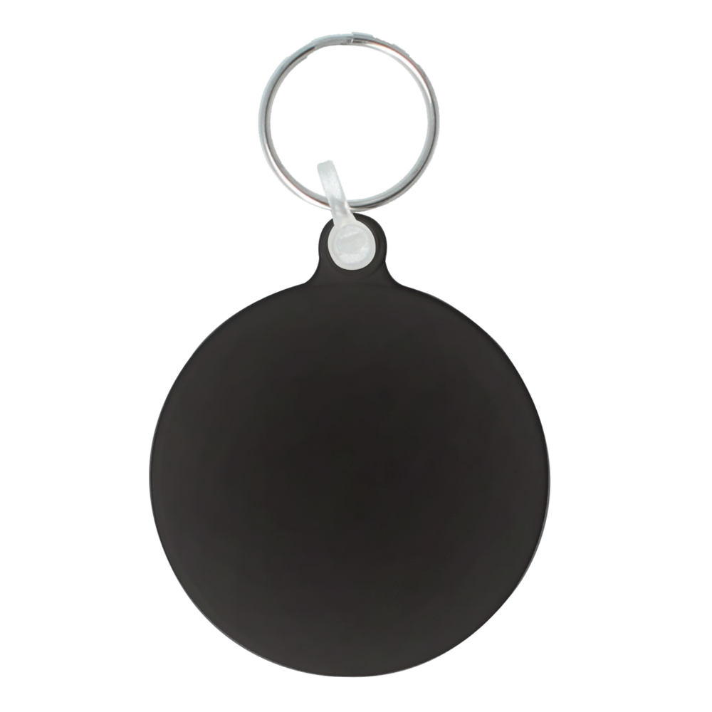 55mm Circle Keyring