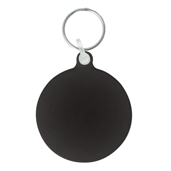 55mm Circle Keyring