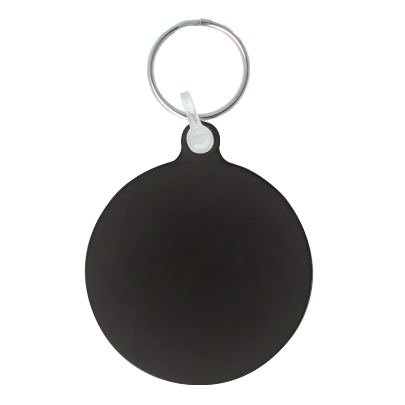 55mm Circle Keyring