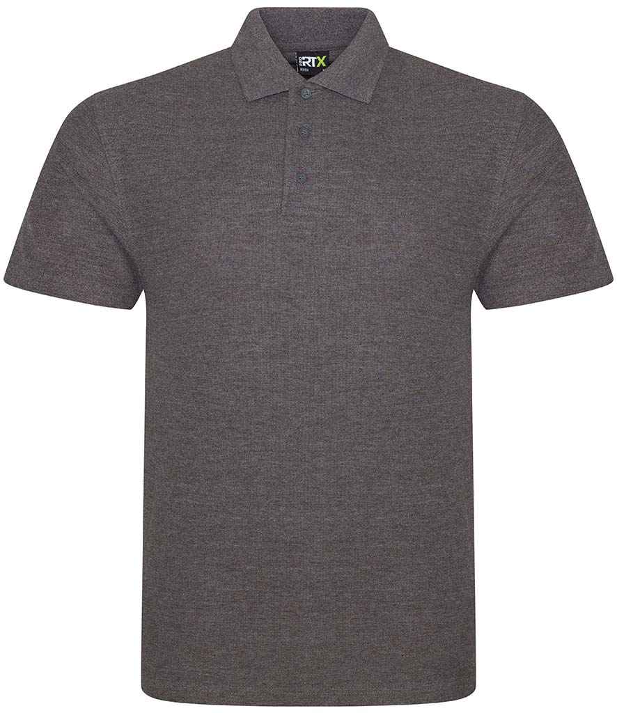 Pro RTX Pro Piqué Polo Shirt Charcoal