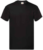 Fruit of the Loom Original T-Shirt Black