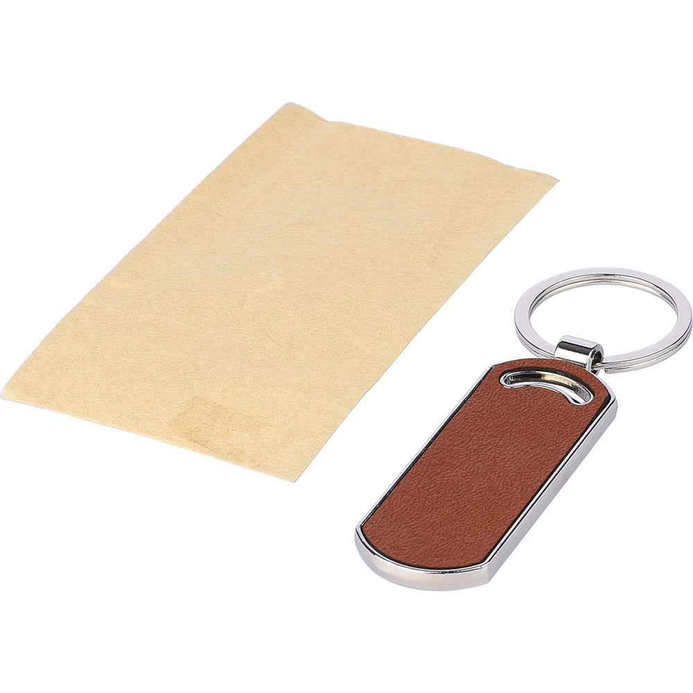 The Jill - Recycled leather keyring