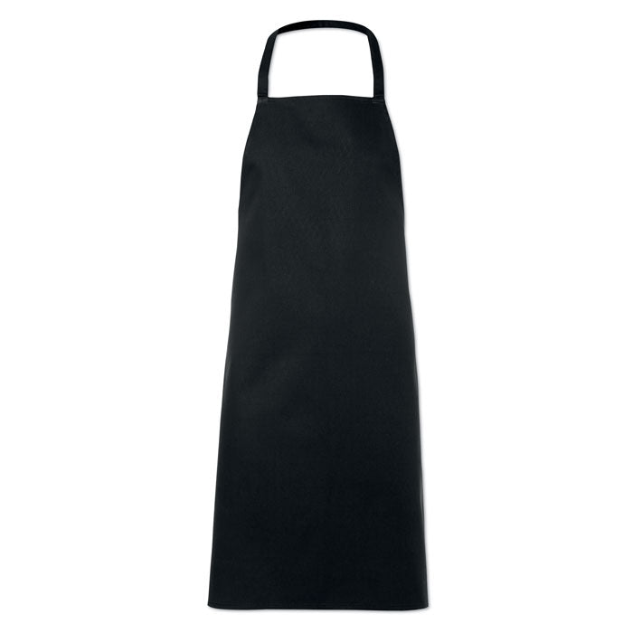 Kitchen apron in cotton Black