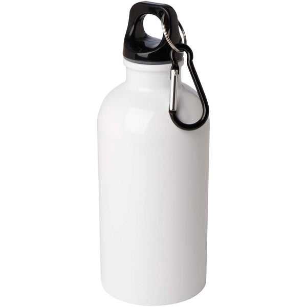 Oregon 400 ml RCS certified single wall stainless steel water bottle with carabiner