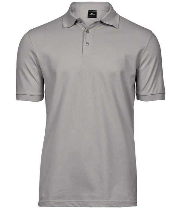 Tee Jays Luxury Stretch Piqué Polo Shirt Stone