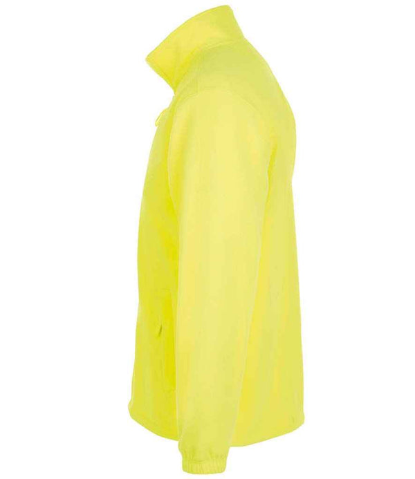 SOL'S North Fleece Jacket Neon Yellow