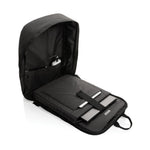 Branded Swiss Peak AWARE™ RFID anti-theft 15'' laptop backpack