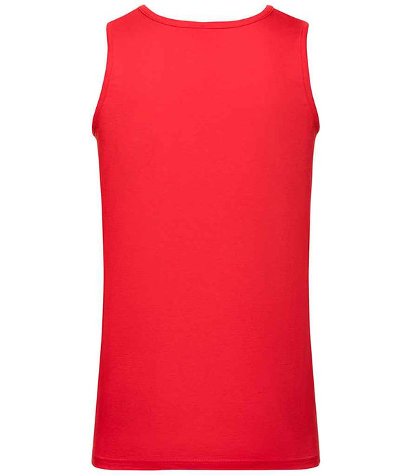 Fruit of the Loom Athletic Vest Red