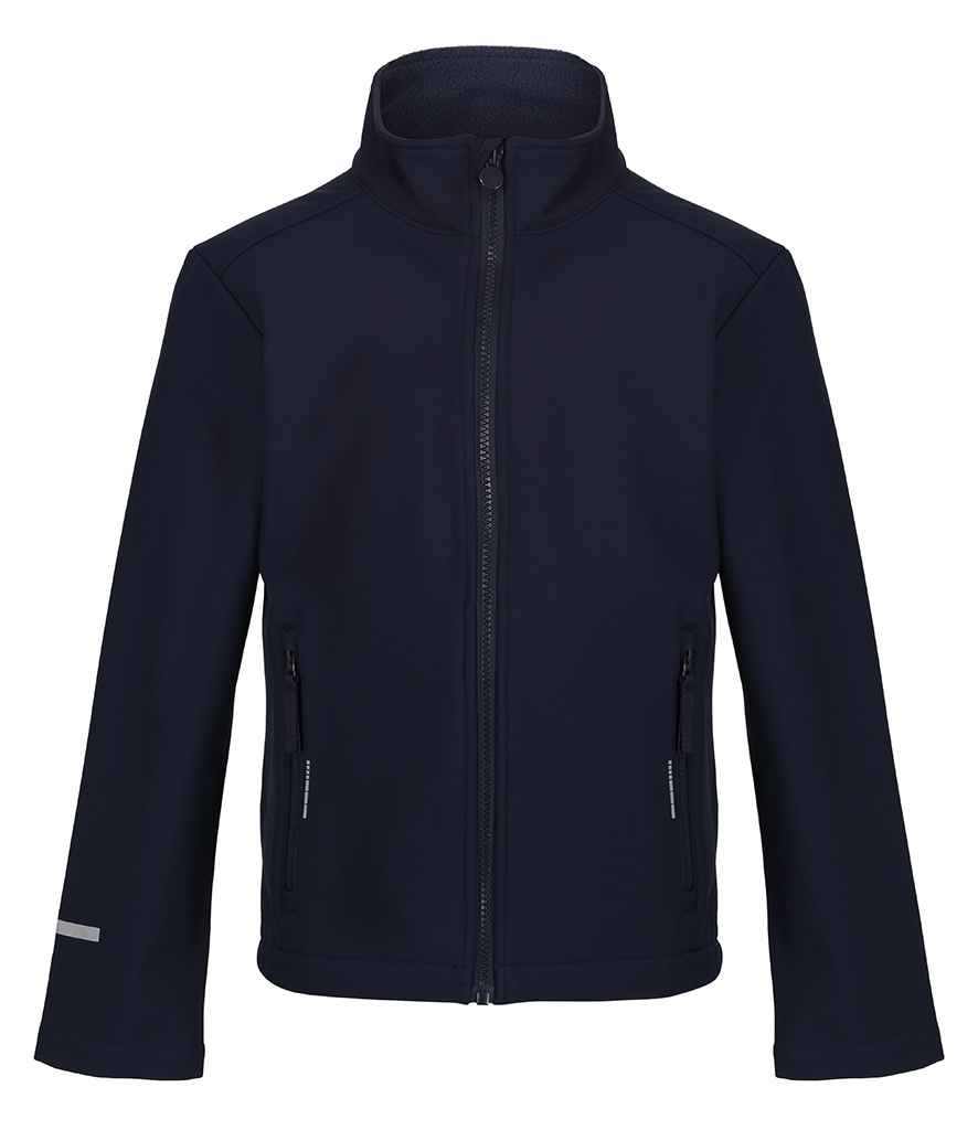 Regatta Kids Ablaze Soft Shell Jacket Navy/Navy