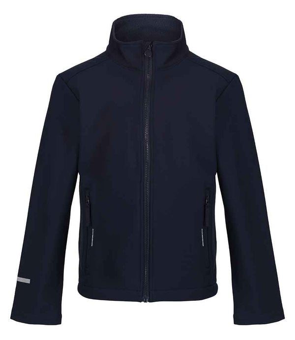 Regatta Kids Ablaze Soft Shell Jacket Navy/Navy